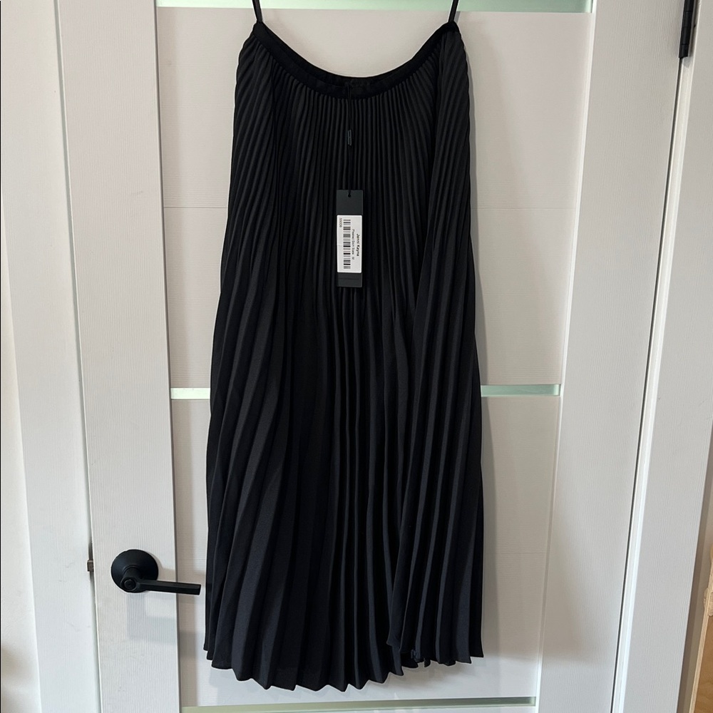 NWT Jenni Kayne Pleated Skirt Slate - Medium